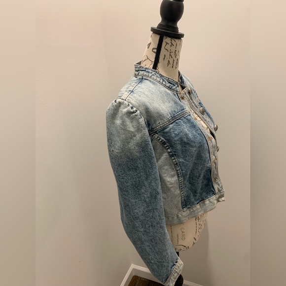 Free People Aubrey Denim Jacket - Picture 4 of 10